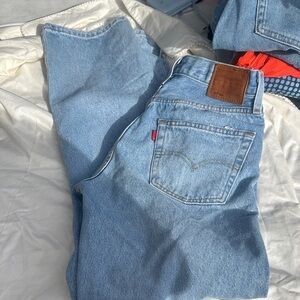 Levi's Classic Denim Straight Jeans